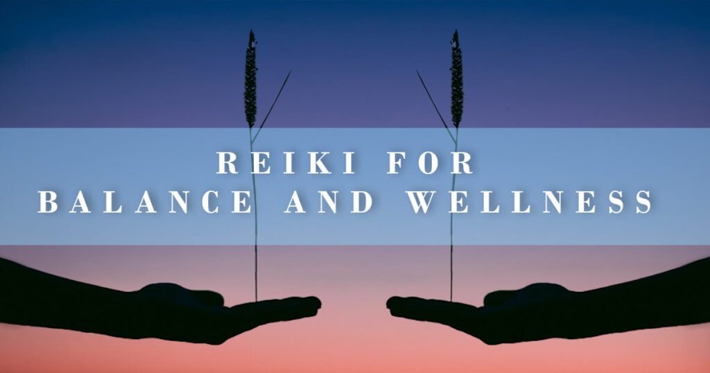 what can reiki treat and heal balance health - two stems of plants standing straight on hand palms