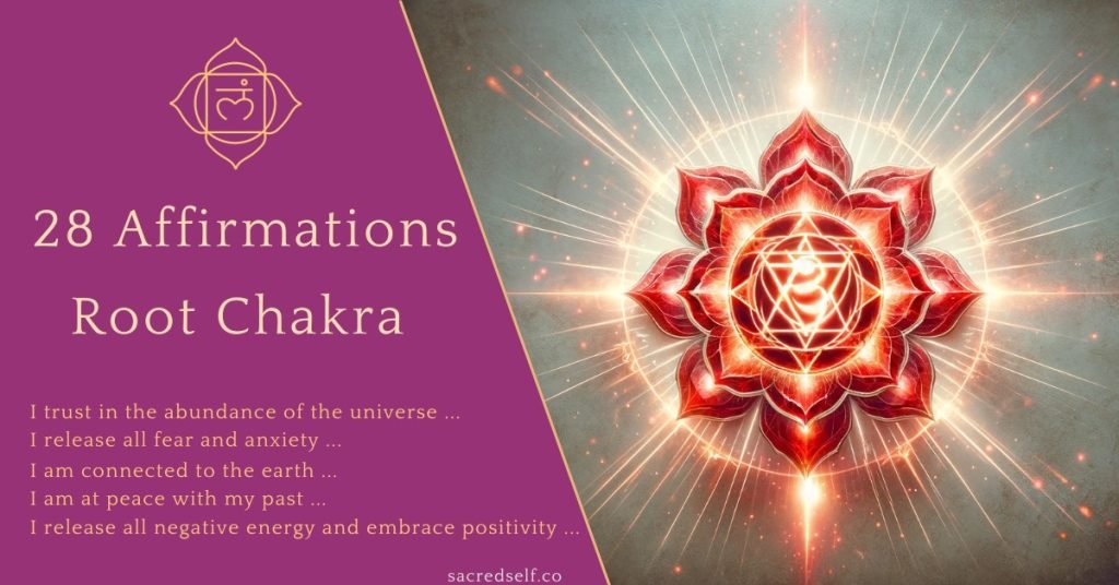 root chakra healing affirmations