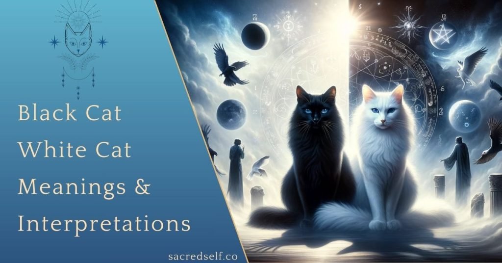 Seeing a Black And White Cat spiritual meanings