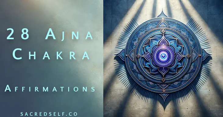 21 third eye chakra affirmations