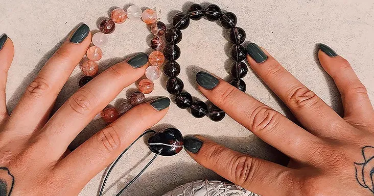 using crystals as bracelets by 