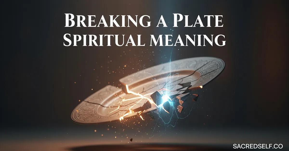 Breaking a Plate Spiritual Meaning: What It Really Symbolizes