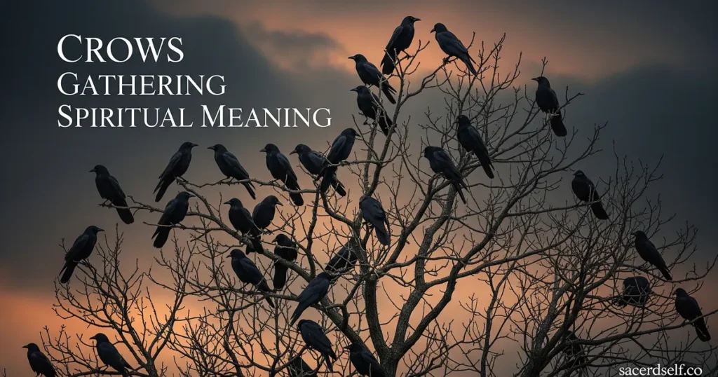 What Does It Mean When Crows Gather in Large Numbers? Spiritual Significance