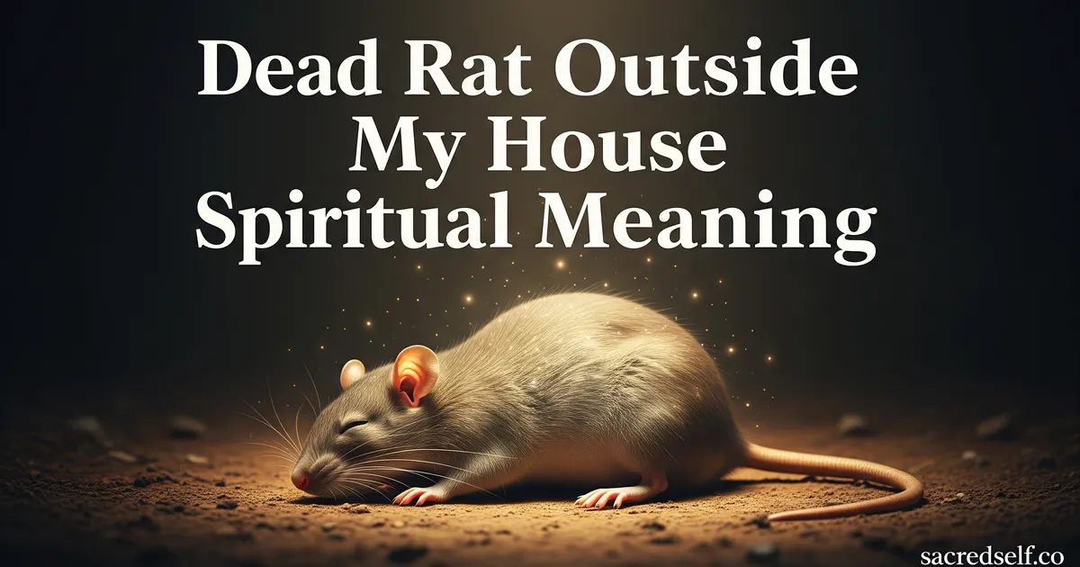 What Does Finding a Dead Rat Outside Mean Spiritually?