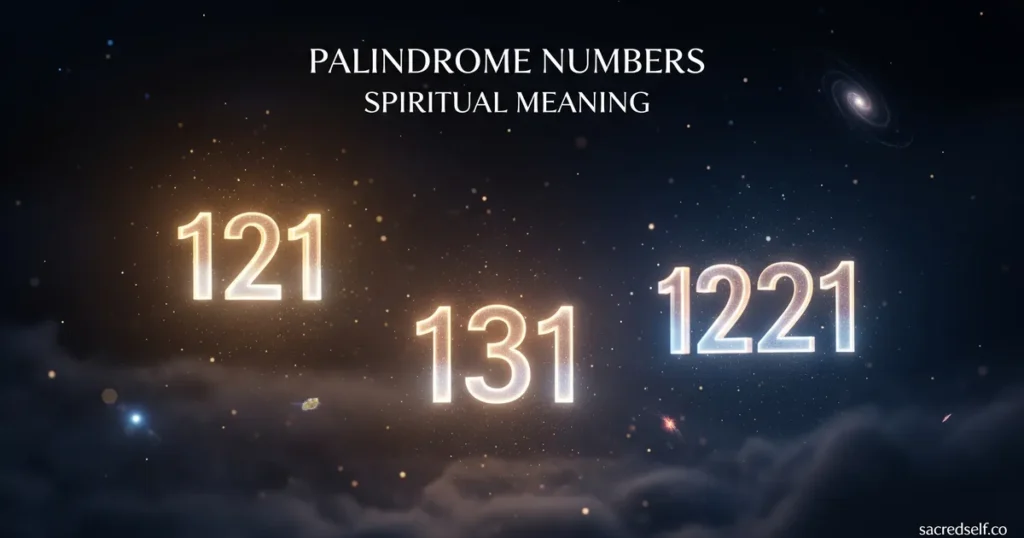 Palindrome Numbers Spiritual Meaning: What Does Seeing 121, 131, 1221 Mean?