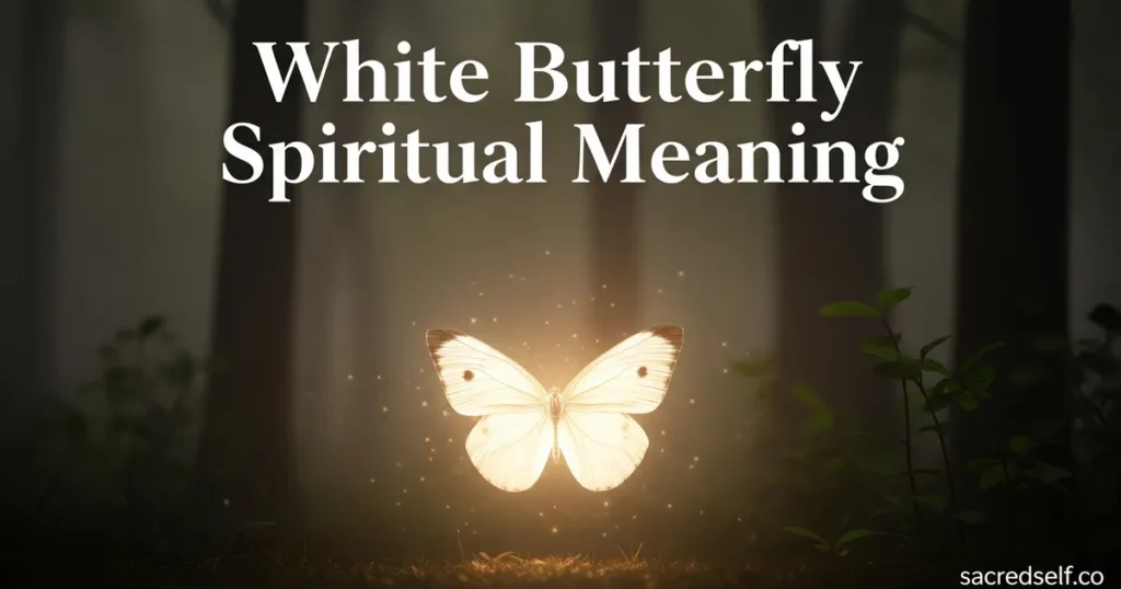 What Does Seeing a White Butterfly Mean Spiritually?