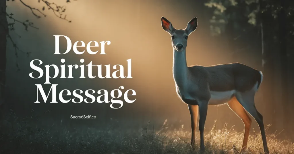 Understanding the Spiritual Message When a Deer Crosses Your Path
