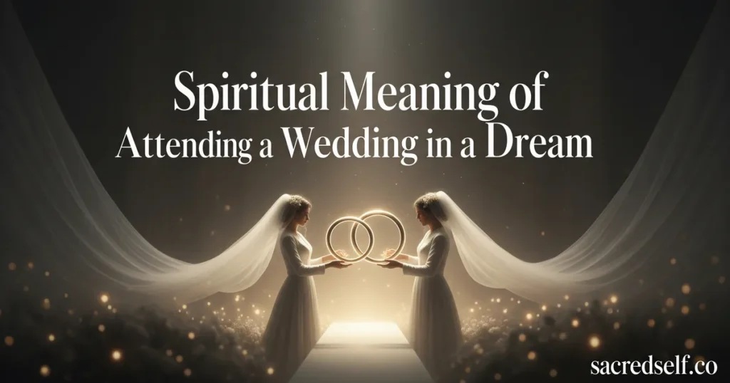 What Does Attending a Wedding in a Dream Mean Spiritually?