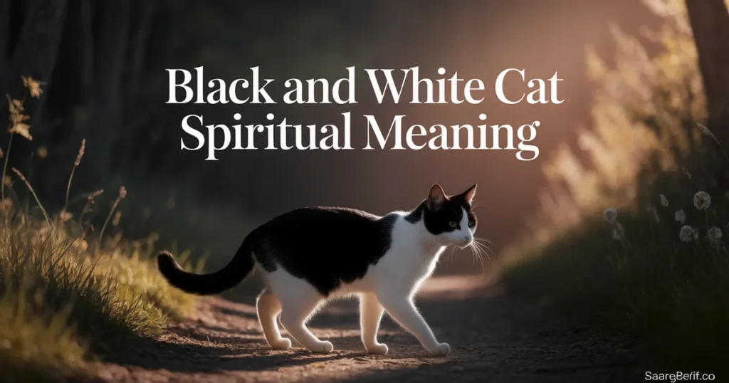 What Does It Mean When a Black and White Cat Crosses Your Path?