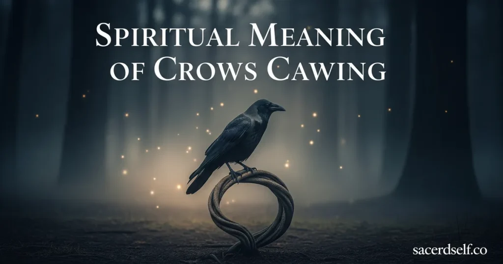 Spiritual Meaning of Crows Cawing: What This Experience Represents