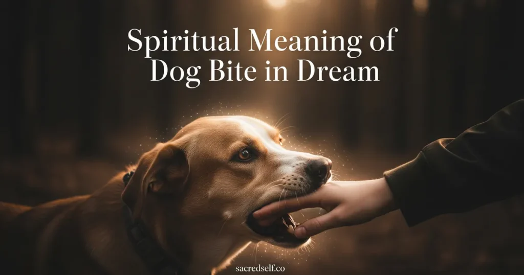 What Does It Mean When You Dream About a Dog Biting You? Spiritual Insights