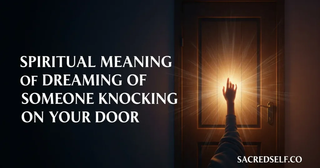 Spiritual Meaning of Dreaming About Someone Knocking on Your Door
