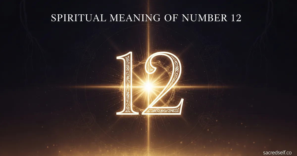 Spiritual Meaning of Number 12: What This Sacred Number Represents