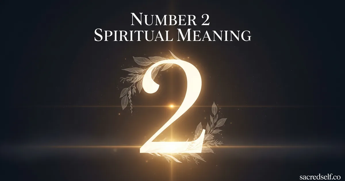 What Does the Number 2 Mean Spiritually? Understanding Its Deeper Message