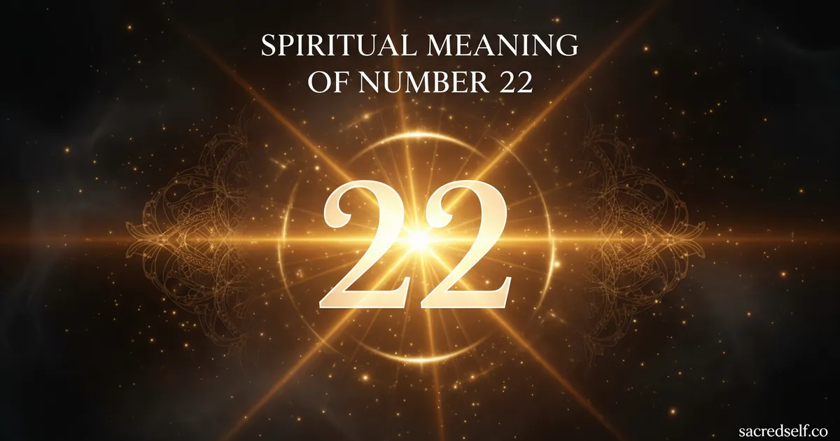 Spiritual Meaning of Number 22: What It Represents