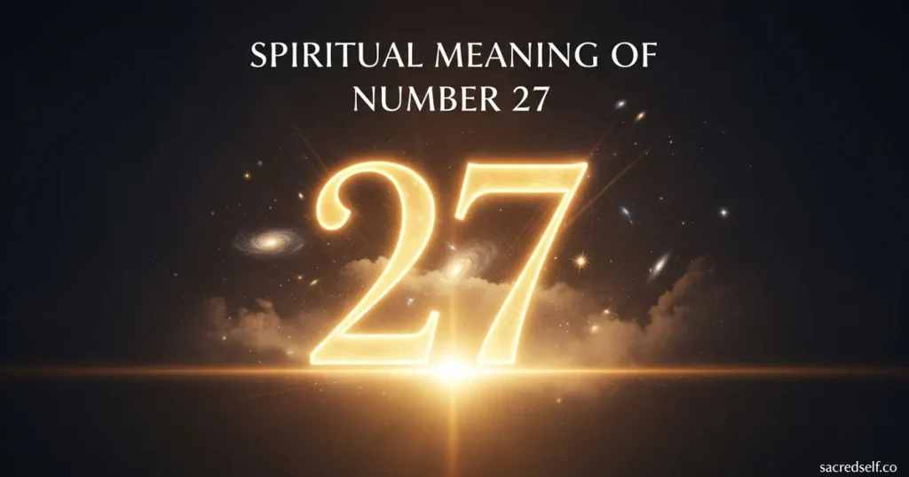 Spiritual Meaning of Number 27: What This Sacred Number Represents