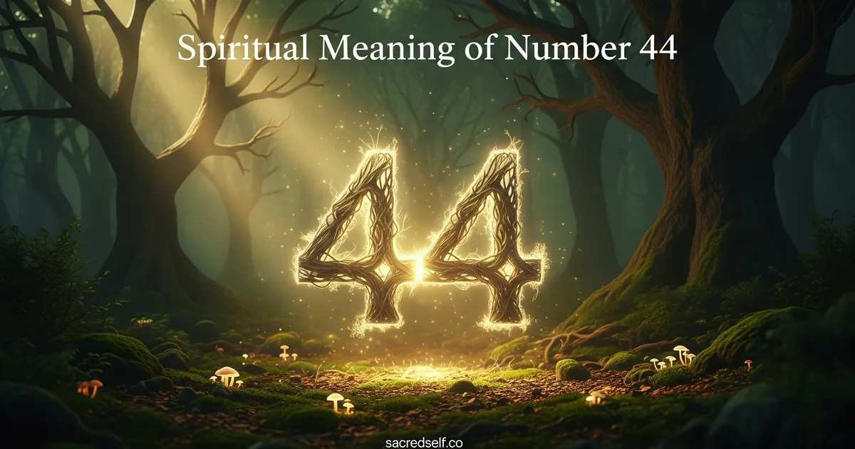 What Does the Number 44 Mean Spiritually? Signs and Symbolism