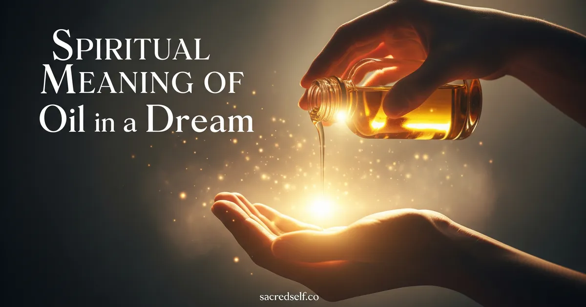What Does Oil in Dreams Mean Spiritually? Symbols and Interpretations