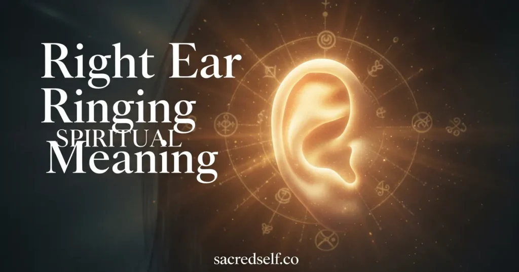 Right Ear Ringing Spiritual Meaning: What Your Body Might Be Telling You