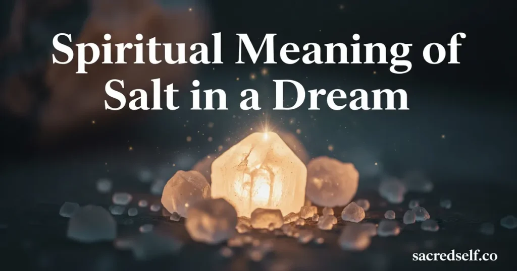 Spiritual Meaning of Salt in a Dream: What Your Subconscious Is Telling You