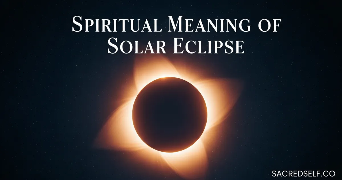 Spiritual Meaning of Solar Eclipse: Symbolism and Significance