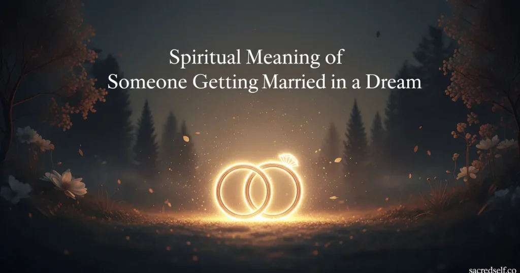Someone Getting Married in Your Dream: Symbolism and Spiritual Meaning