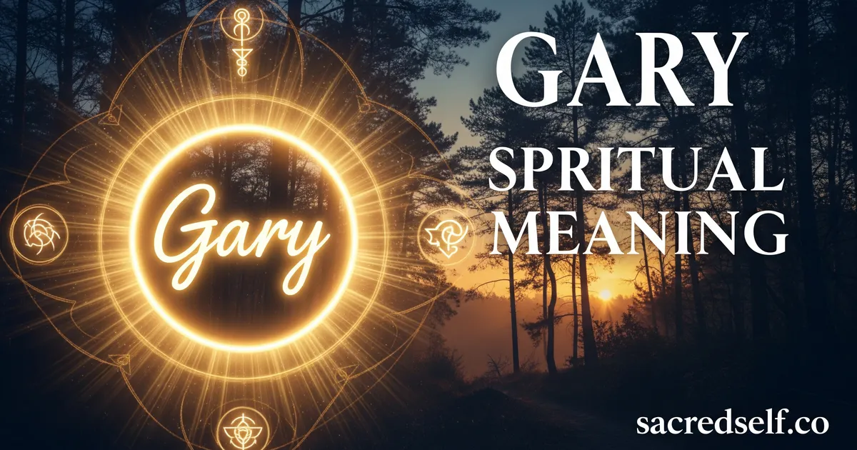 What Does the Name Gary Mean Spiritually? Origins and Interpretations
