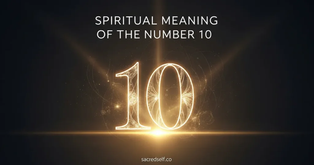 Spiritual Meaning of the Number 10: What This Sacred Number Represents