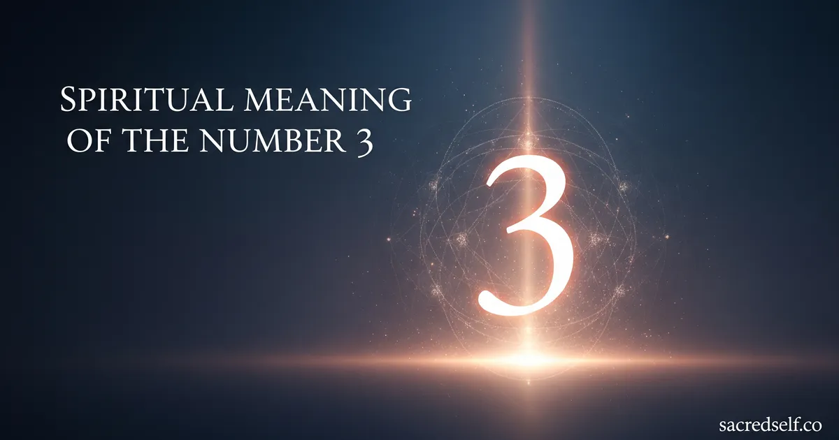What Does the Number 3 Mean Spiritually? Complete Guide