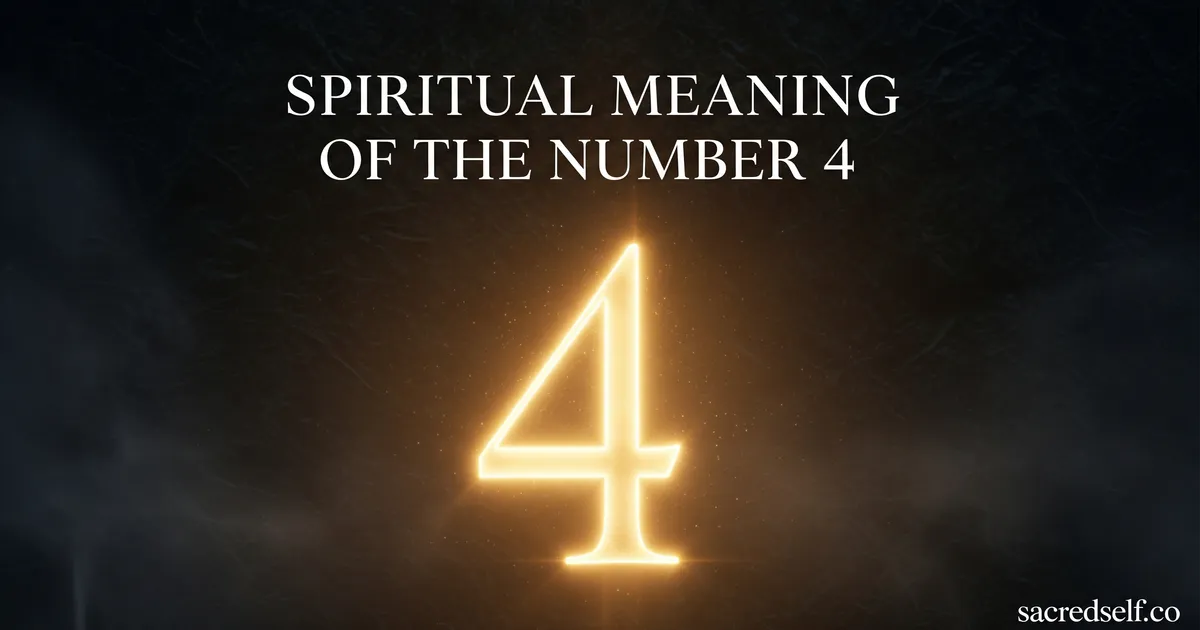 Spiritual Meaning of the Number 4: Symbolism and Significance