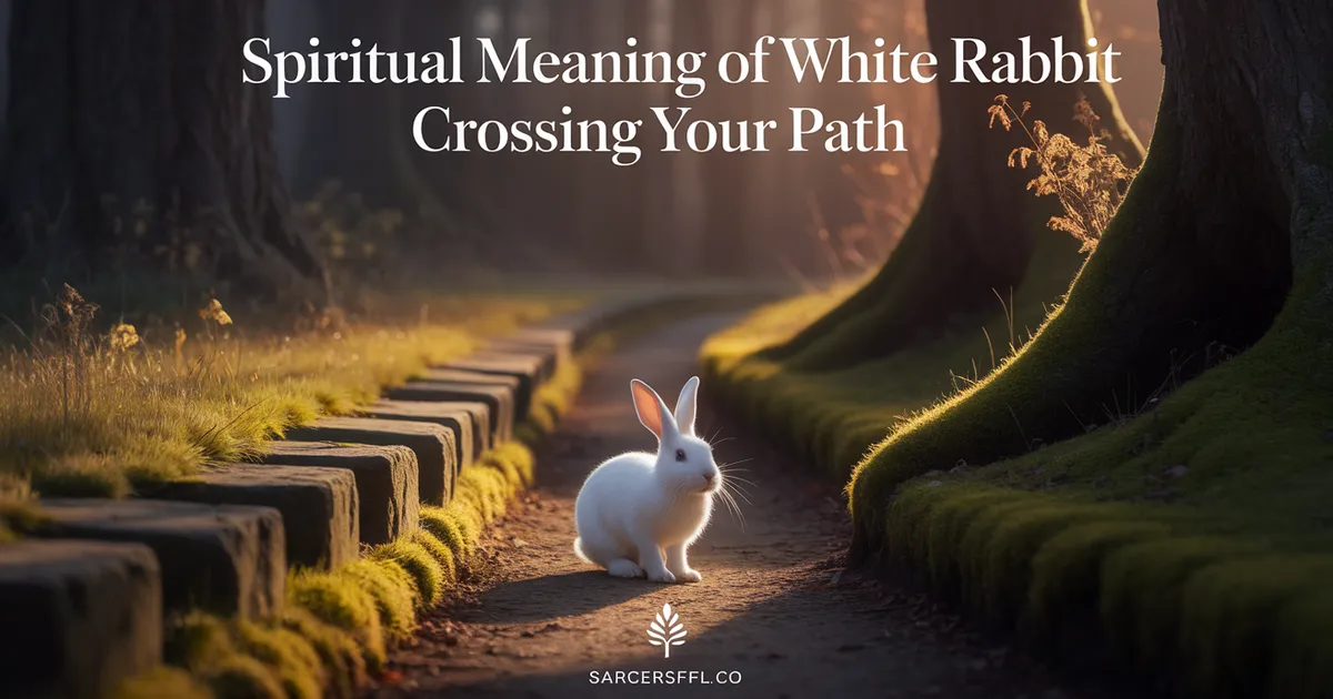 Spiritual Meaning of White Rabbit Crossing Your Path