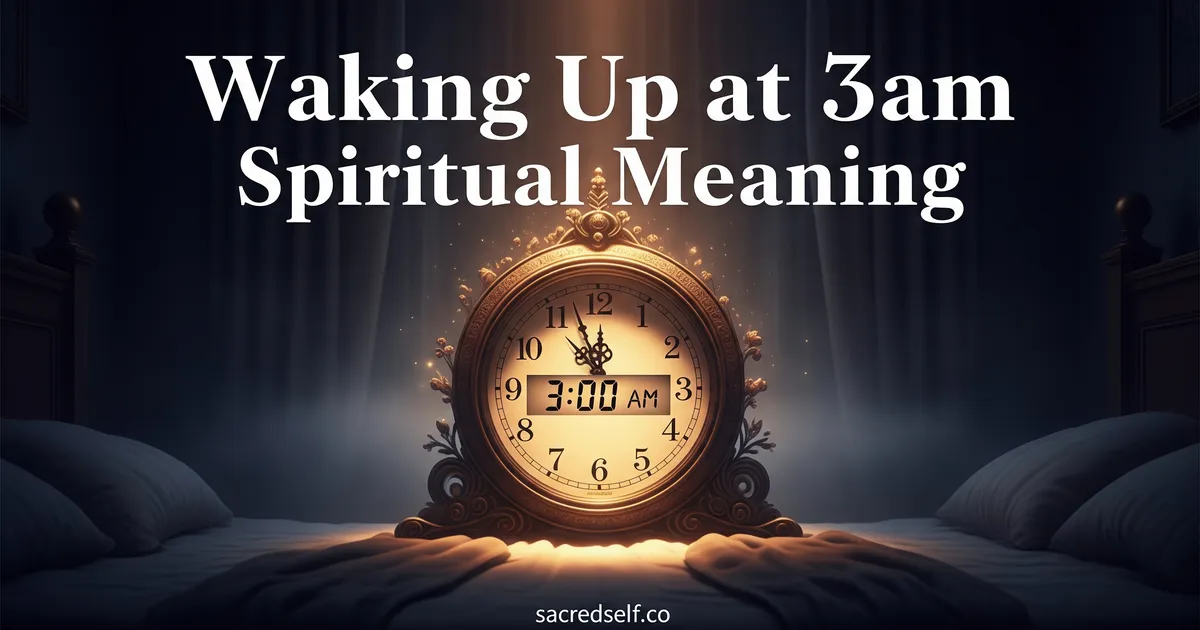 Waking Up at 3am Spiritual Meaning: What It Could Represent