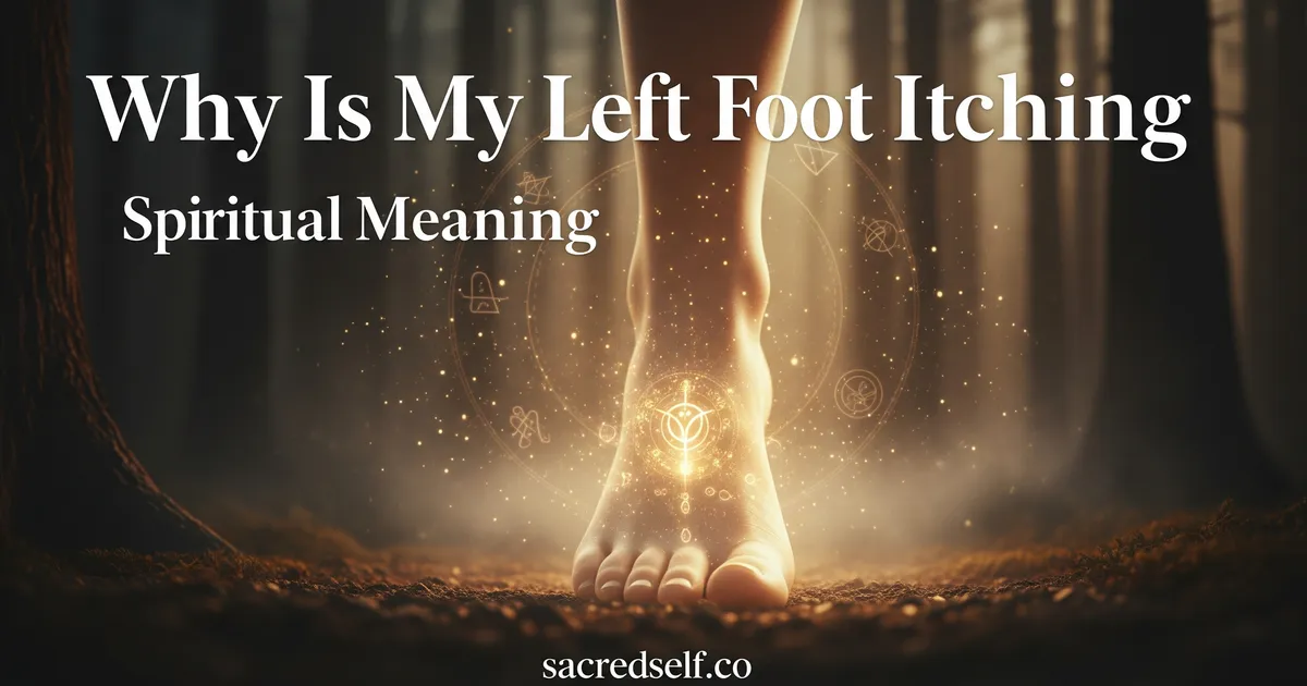 Why Is My Left Foot Itching? Spiritual Meaning and Symbolism