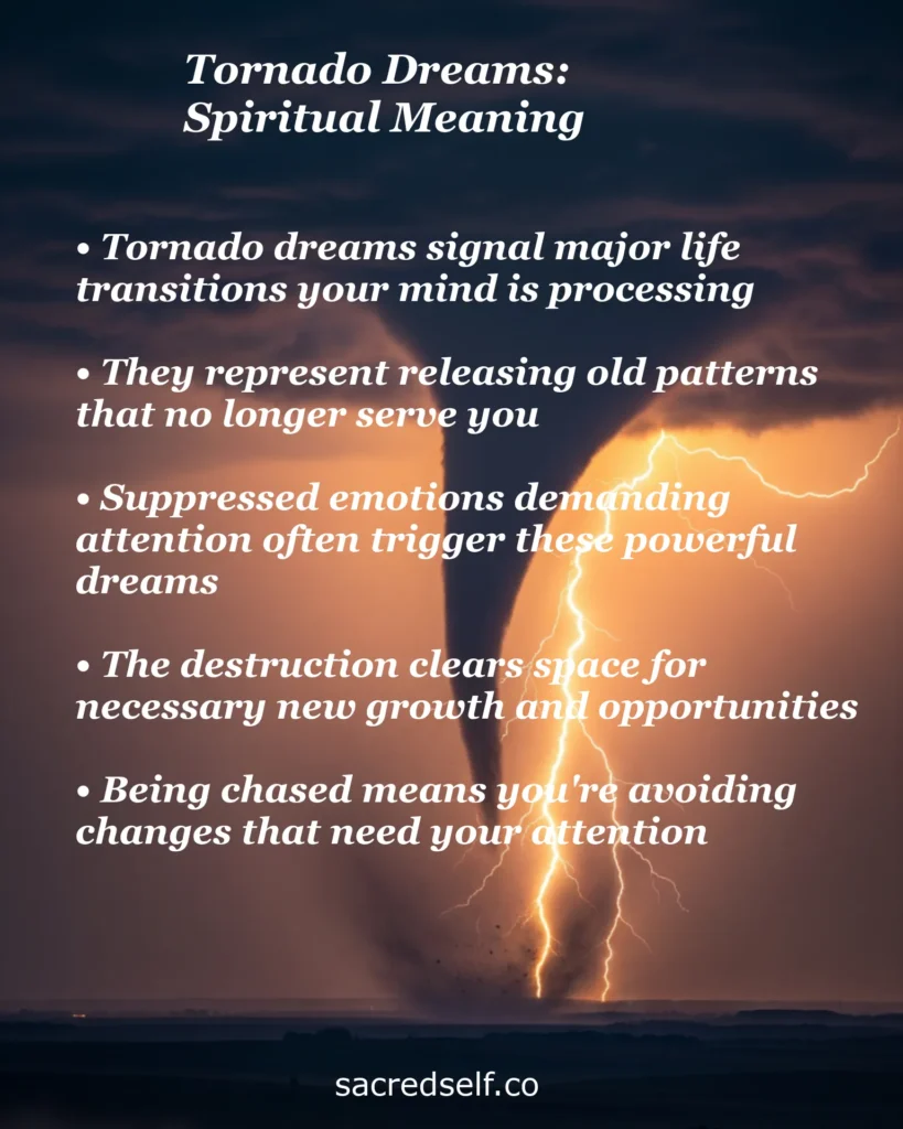 Infographic about fish dreams spiritual meaning – abundance, fertility, living vs dead fish, emotional wisdom and life circumstances