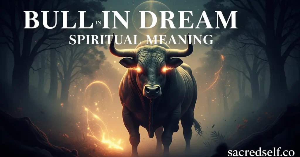 Bull in Dream Spiritual Meaning: What Your Dream is Telling You