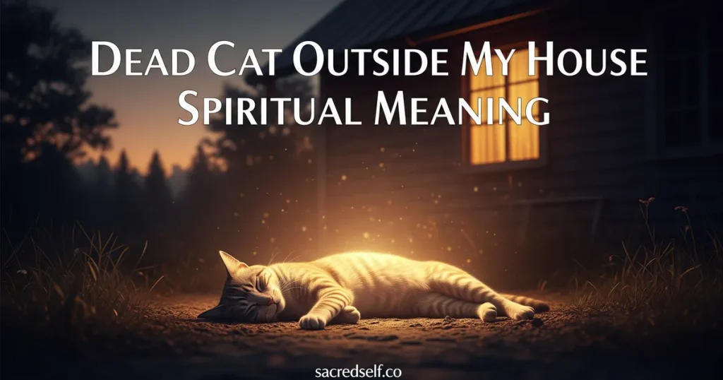 What Does a Dead Cat Outside My House Mean Spiritually?