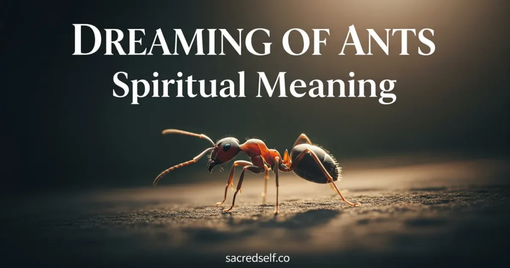 What Does Dreaming of Ants Mean Spiritually?