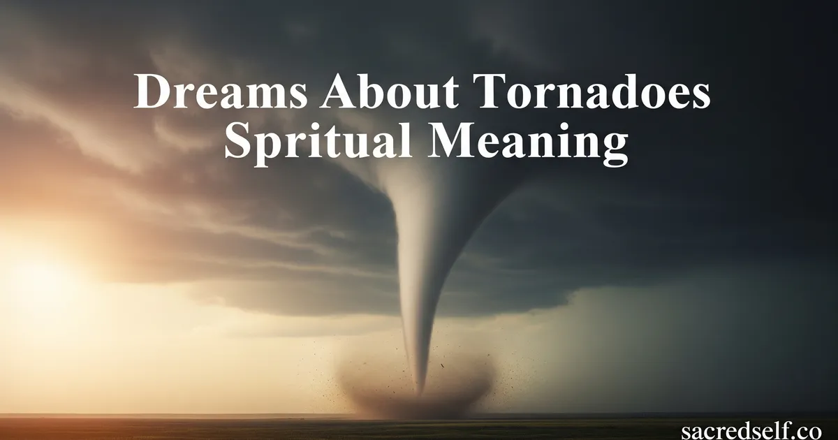 Dreams About Tornadoes: Spiritual Meaning and Symbolism