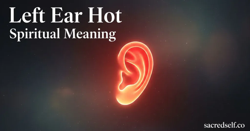 Why Is My Left Ear Hot? Spiritual Signs and Meanings Explained