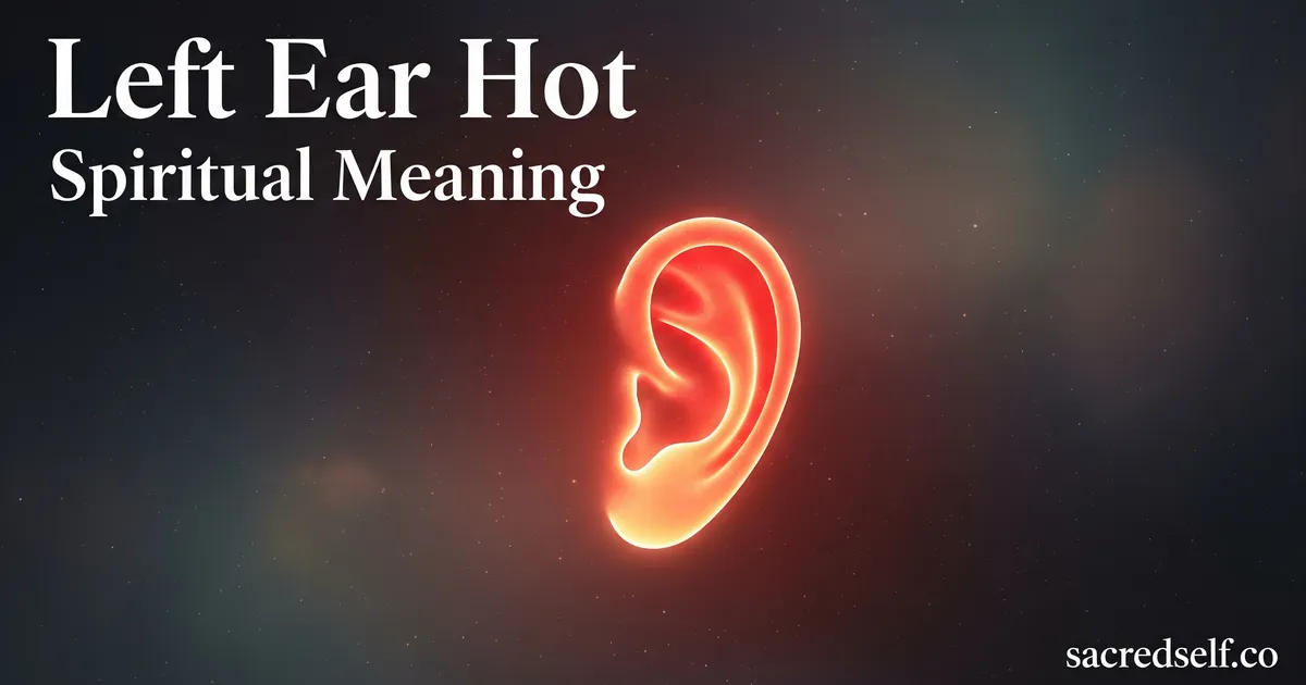 Why Is My Left Ear Hot? Spiritual Signs and Meanings Explained