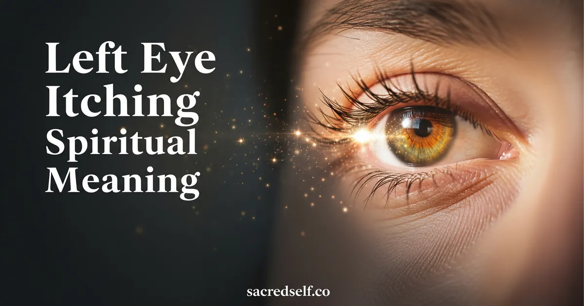 Left Eye Itching Spiritual Meaning: What It Really Means