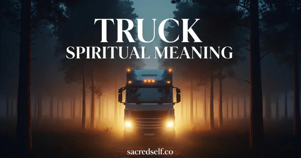 Truck Dream Meaning: Spiritual Messages and Life Direction Insights