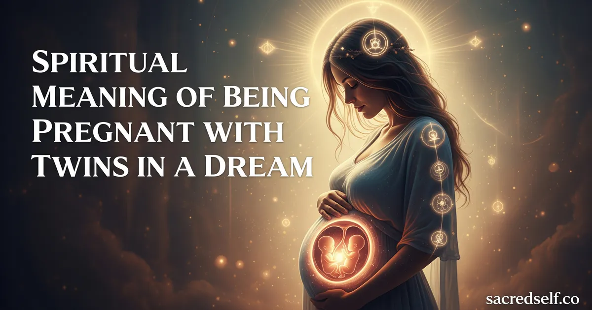 Spiritual Meaning of Being Pregnant with Twins in a Dream