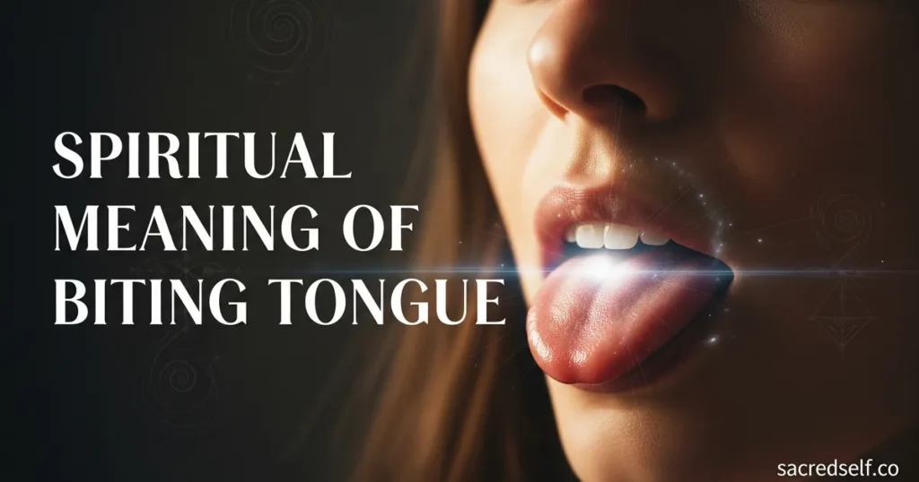 Spiritual Meaning of Biting Your Tongue: What It Really Signifies