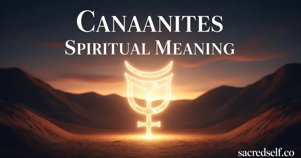 What Do Canaanites Represent Spiritually? Biblical and Metaphysical Insights