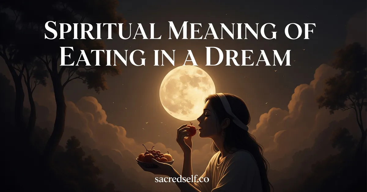 What Does Eating in a Dream Mean Spiritually?