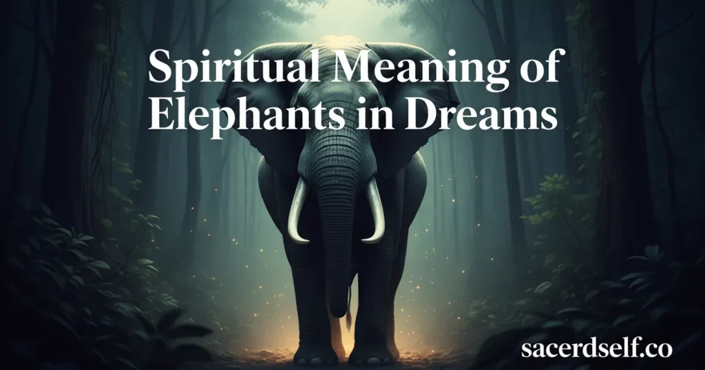 What Does It Mean When You Dream About Elephants? Spiritual Insights