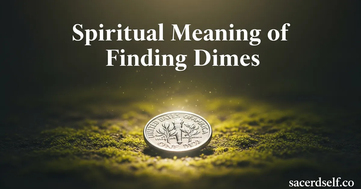 Spiritual Meaning of Finding Dimes: What These Coins Really Symbolize