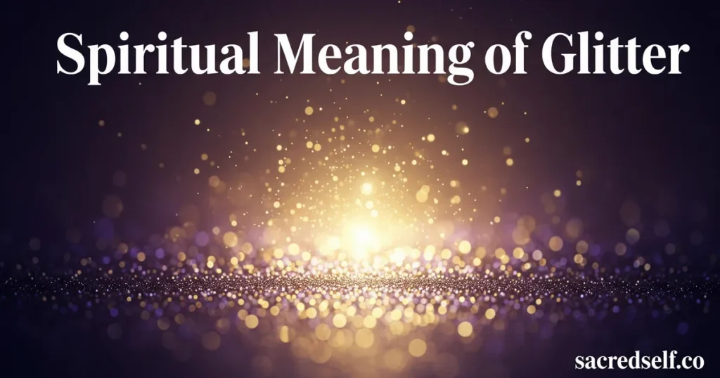 Spiritual Meaning of Glitter: Why Sparkles Feel Sacred