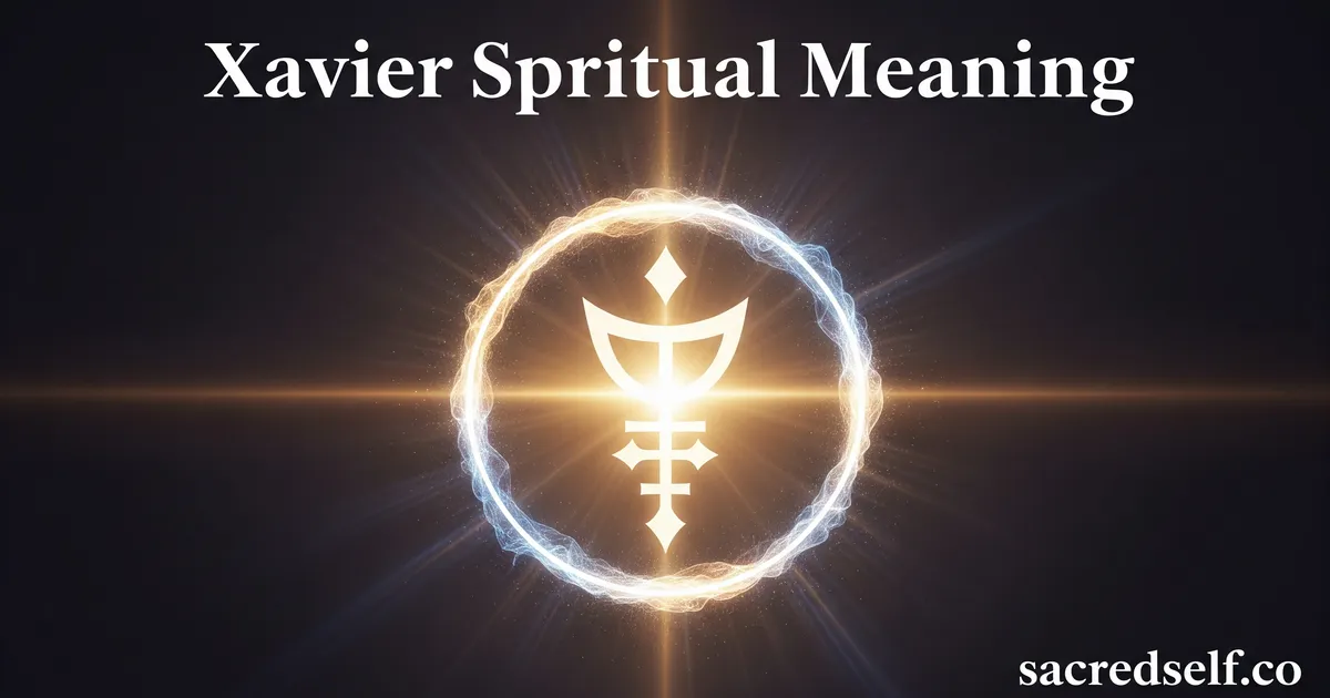 What Does the Name Xavier Mean Spiritually? Deep Insights